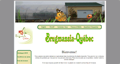 Desktop Screenshot of brugmansia-quebec.com